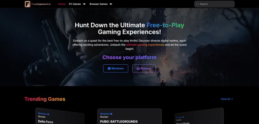 Free Games Hub