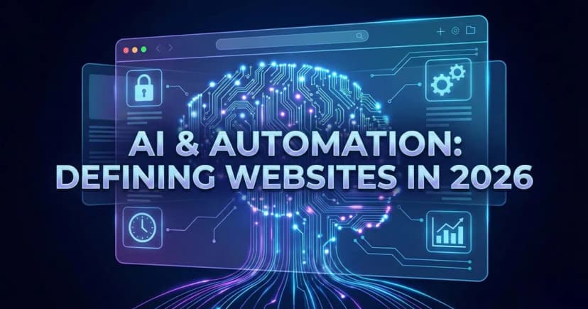 How AI & Automation Are Changing Modern Websites in 2026
